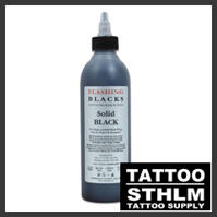 Flashing Blacks Solid Black 250ml