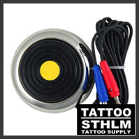 Rund fotpedal Silver Banan